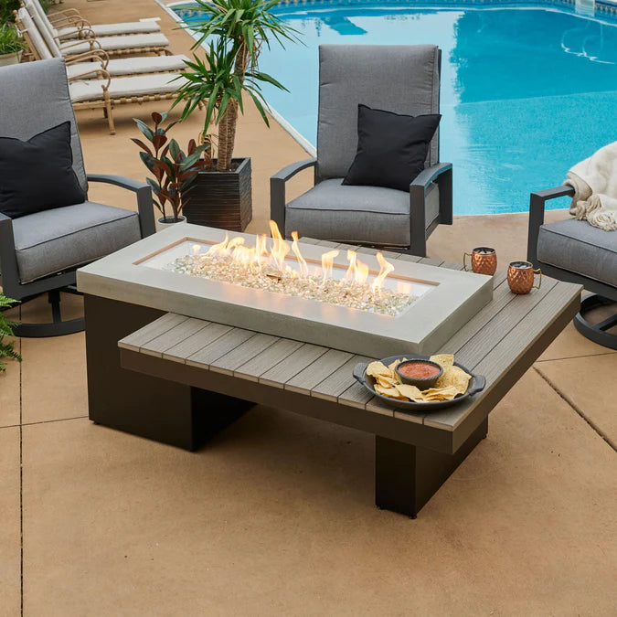 Uptown Linear Gas Fire Table