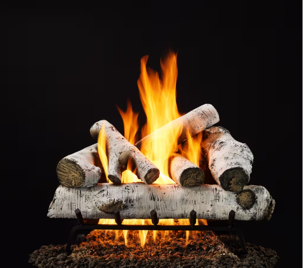 Woodland Birch Vented Gas Log Set